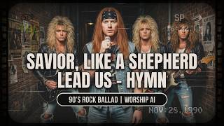 Savior, Like a Shepherd Lead Us (Hymn) - 90’s Rock Ballad | Worship AI
