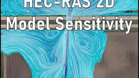 HEC-RAS 2D Model Sensitivity
