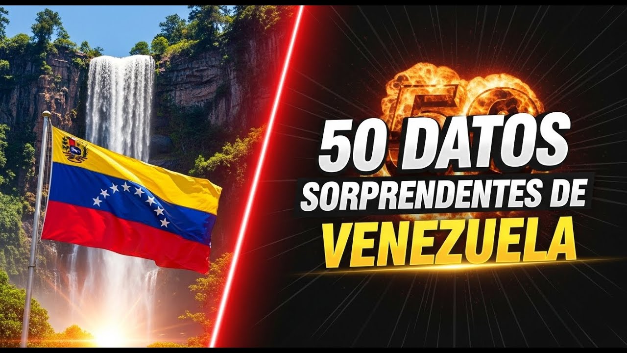 50 Datos Sorprendentes de Venezuela que NO Conocías 🌎✨