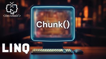 [Arabic - بالعربي] 35. Data Splitting using Chunk() | Linq
