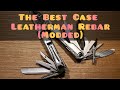 Modified Leatherman Rebar (added pocket clip and scissors)