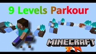 9 Levels Parkour! | Minecraft | Minecraft Parkour | ThumbRage