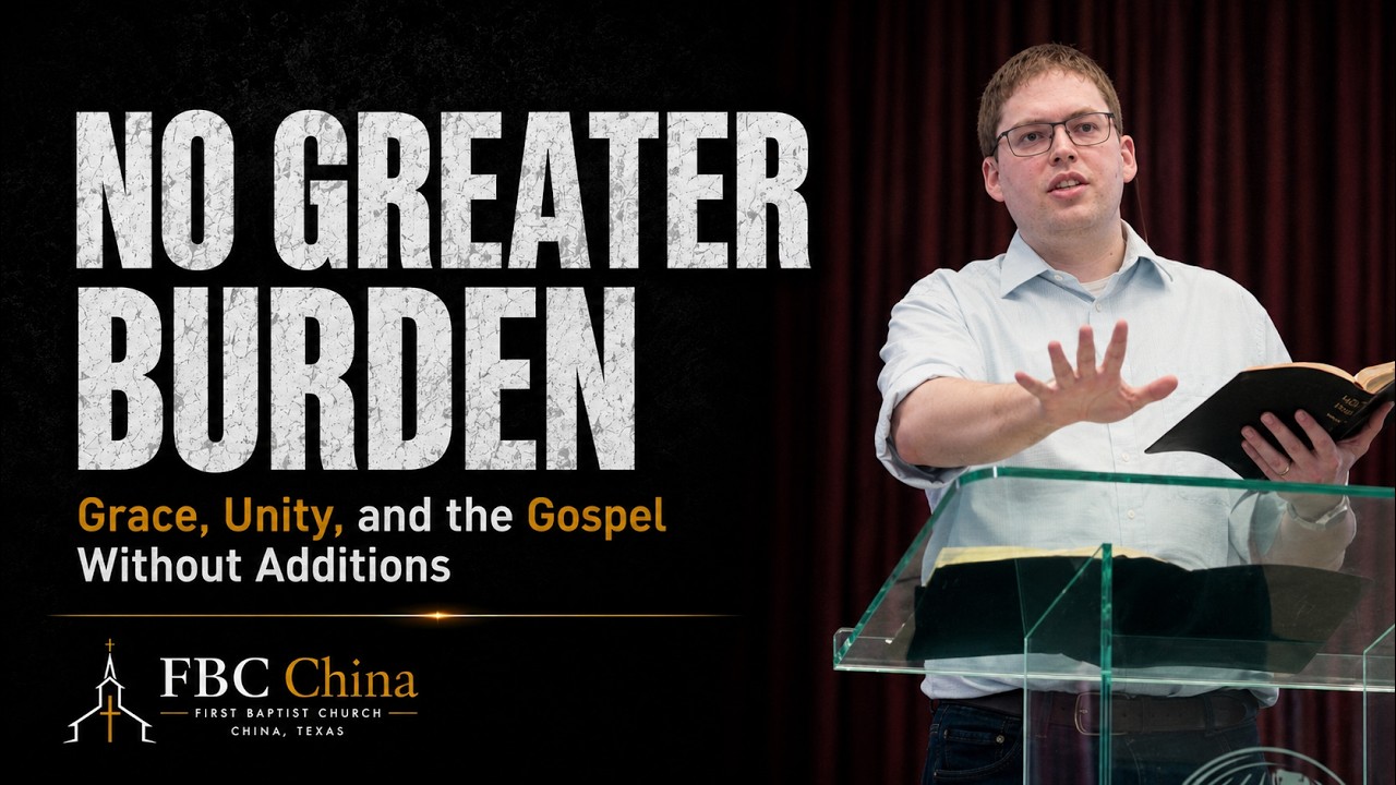 No Greater Burden