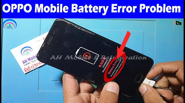 OPPO Mobile Charging Error Battery Error Problem Solution
