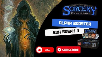 Sorcery Contested Realm - Alpha Booster Box Break 4