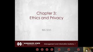 BIS 3233 - Chapter 3 & Chapter 10: Ethics and Privacy and Information Systems Within Organizations Net Worth