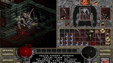 Diablo The Hell mod — Gladiator vs Death Knights