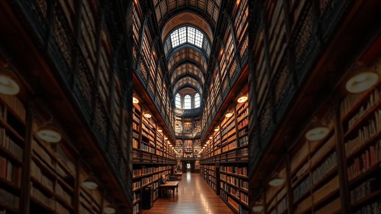 The Library That Keeps Growing Forever | #shorts