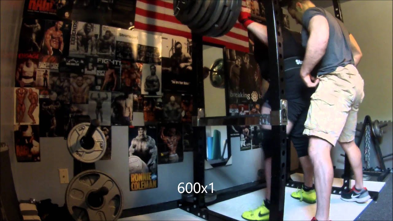 Thomas Paynter 600 lb Squat 5/16/14