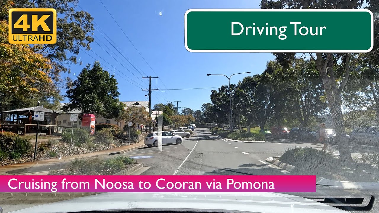 [4K UHD] Cruising From Noosa to Cooran via Pomona and Cooroy (🎵 with soundtrack 🎵) - Queensland