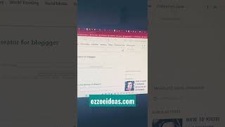 Generate sitemap for blogger Website @Preet_tech_ideas