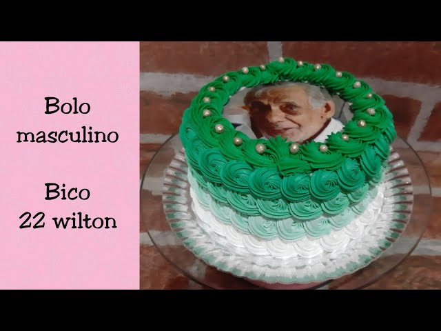 bolo de aniversário masculino verde