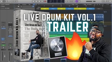 Live Drum Kit Vol.1 | Logic Pro X - Trailer