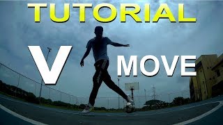 LEARN STREET FOOTBALL SKILLS | V-MOVE PANNA TUTORIAL