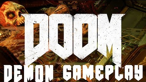 DOOM (2016) - Demon gameplay in multiplayer - Open Beta [1080p]