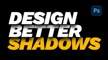 Drop Shadow Text in Photoshop  (EASY & FAST)