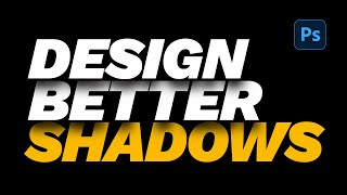 Drop Shadow Text in Photoshop (EASY & FAST)