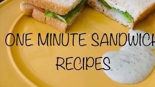 Quick Sandwich Recipestomato-Cheese-Lettuce Sandwich How To Prepare Sandwich For Breakfast