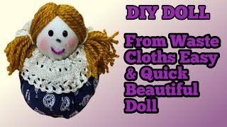 How to make Doll/DIY Soft Toy/Handmade Doll Tutorial/Handmade Doll Tutorial/Handmade Gift Ideas screenshot 4