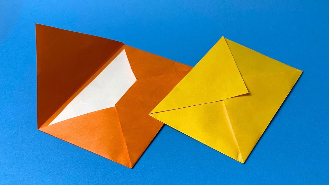 How to Make a Paper Envelope | DIY Crafting Tutorial - YouTube