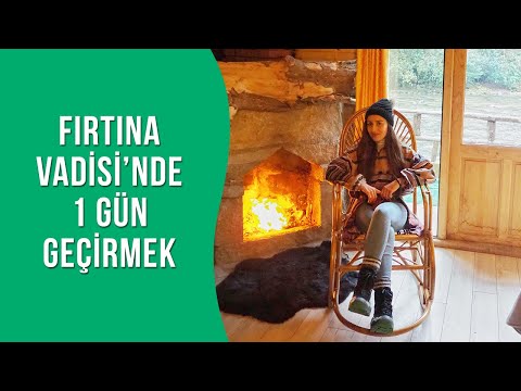 FIRTINA DERESİ'NDE TAŞ EVDE UYANDIM | Megza Bungalov | Karadeniz BÖLÜM:9