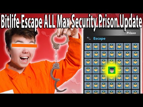 BitLife Maximum Security Prison Escape 8×8 Guides: All Routes