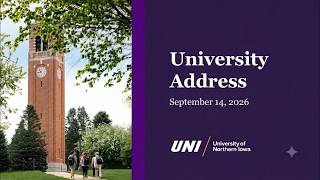 Fall 2026 University Address