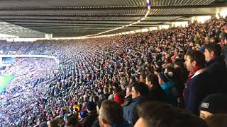 Flower of Scotland in Murrayfield