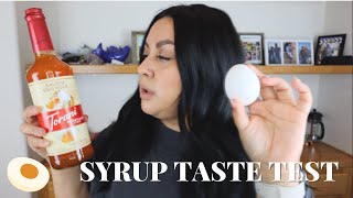 New Coffee Syrup Review | Torani Salted Egg Yolk Syrup Taste Test | Coldbrew Recipe