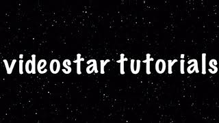 Flying tutorial (videostar)
