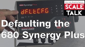 ScaleTalk: Defaulting the 680 Synergy Plus Digital Weight Indicator
