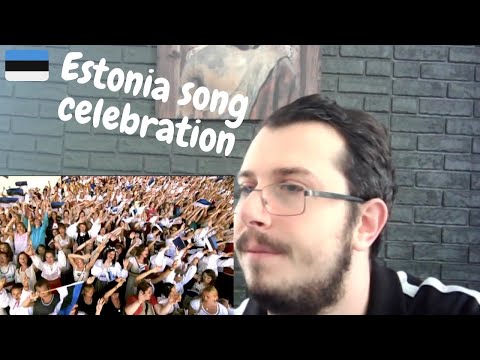 Italian guy Reacting to Estonian Song Celebration