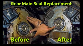Rear Main Seal Replacement || EASY