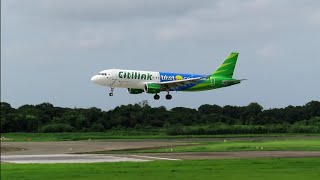 Pesawat Terbang Citilink Indonesia Landing di Bandara internasional Soekarno Hatta Cengkareng screenshot 4