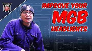 IMPROVE YOUR MGB HEADLIGHTS | INSTALLING RELAYS