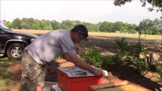 Fast video on how to make 2 hives one