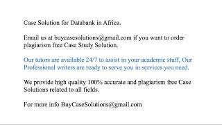 Celebrity Case Solution Databank in Africa Net Worth