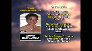 Martha Mary Antoine long