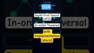Master Binary Tree DFS: In-Order Traversal using Stack | VMGR Academy | கல்வியால் உயர்வோம்