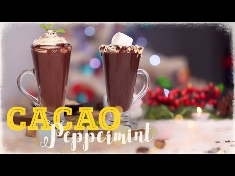 Video Cách làm Cacao Bạc hà (Peppermint Cocoa) ấm ngọt cho... - youtube