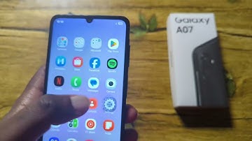 How To Check One UI Version of Samsung Galaxy A07 