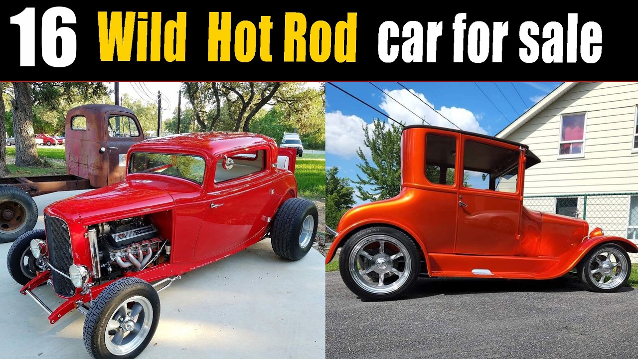 16 невероятных хот-родов в продаже по цене до 10 000 долларов | Безумные предложения на классичес...