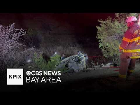 Watch: Scene of double fatal crash in Brentwood