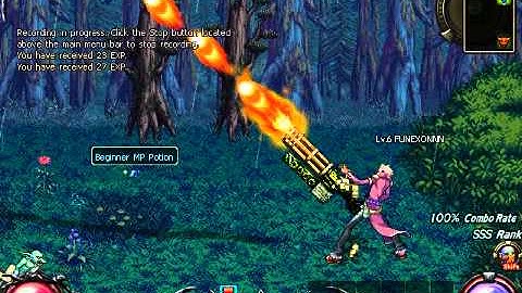 dfo launcher sprite mod: ex gatling gun