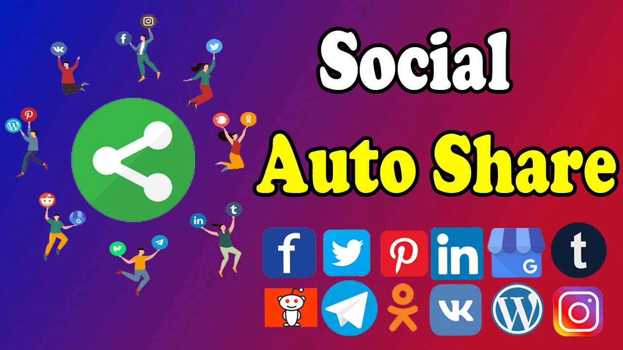 WordPress Social Auto Poster and Posts Scheduling Plugin Auto social share The Tech Master
