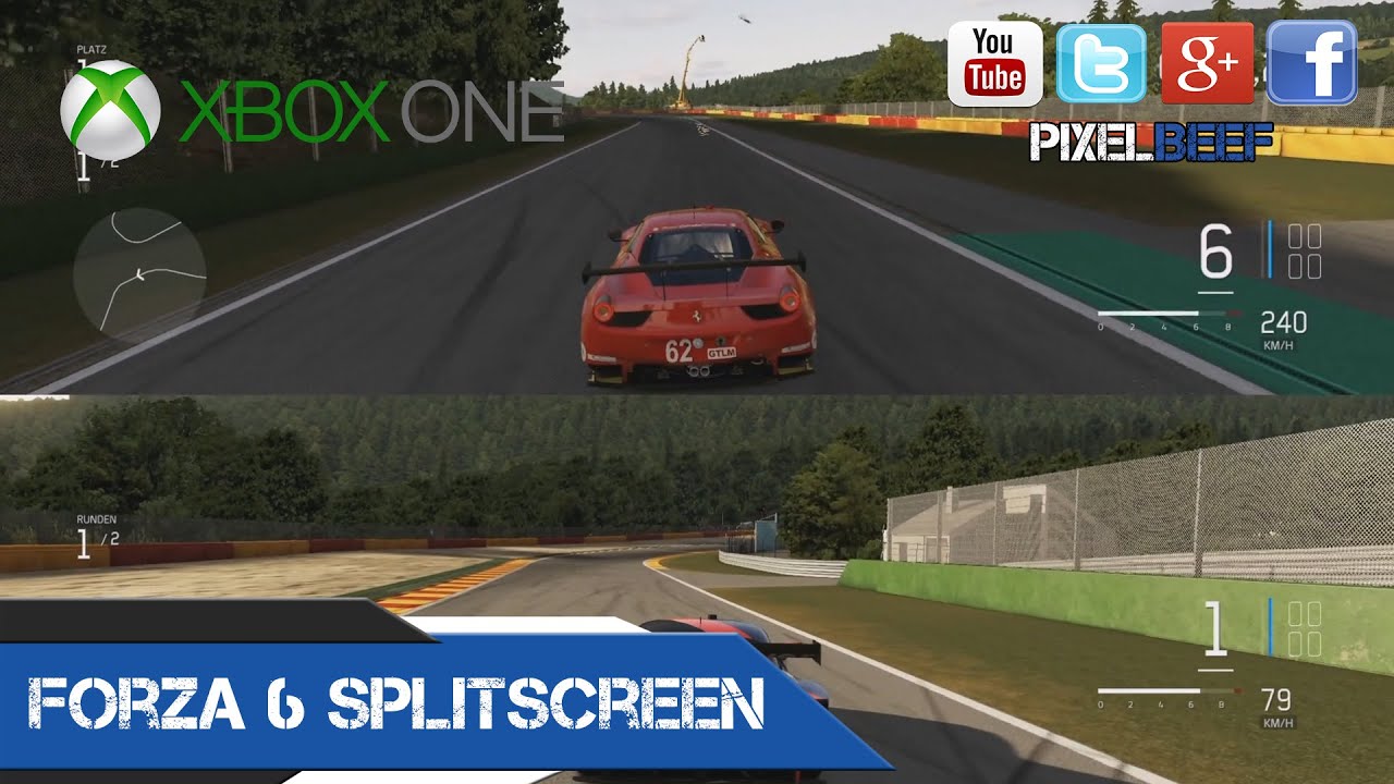 forza motorsport 4 pc split screen