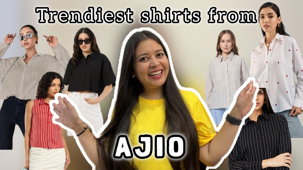 Trendy shirts from AJIO 👕👚✨