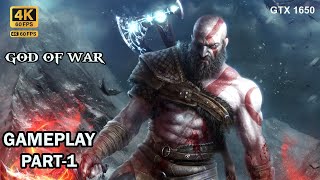 Фото God Of War Gameplay: Epic Battles And Norse Mythology Unleashed- Part-1 | 4K 2160p 60FPS | GTX 1650