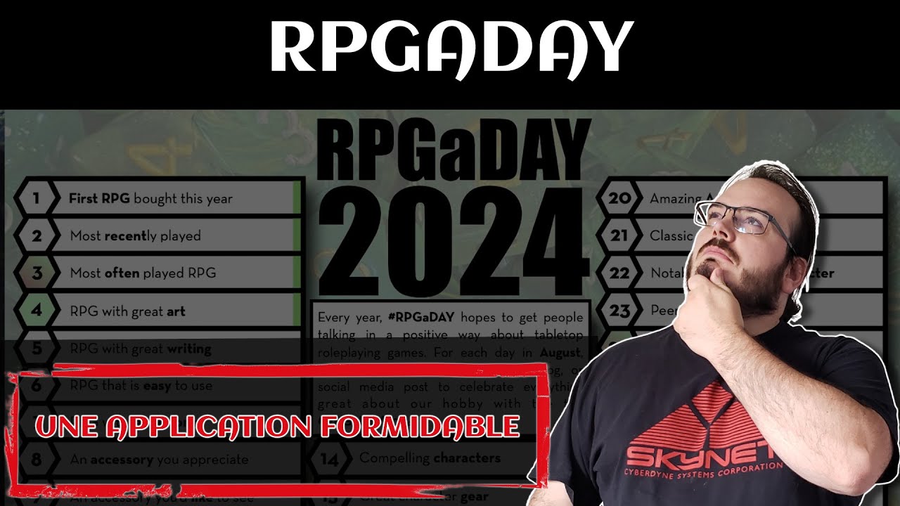 Répondons: RPGaDAY 2024 - 29 - YouTube