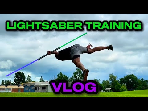 LIGHTSABER TRAINING VLOG